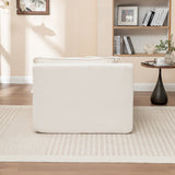 Corduroy Foam Right Armrest Chaise Lounge Chair - Omega Lifestyles