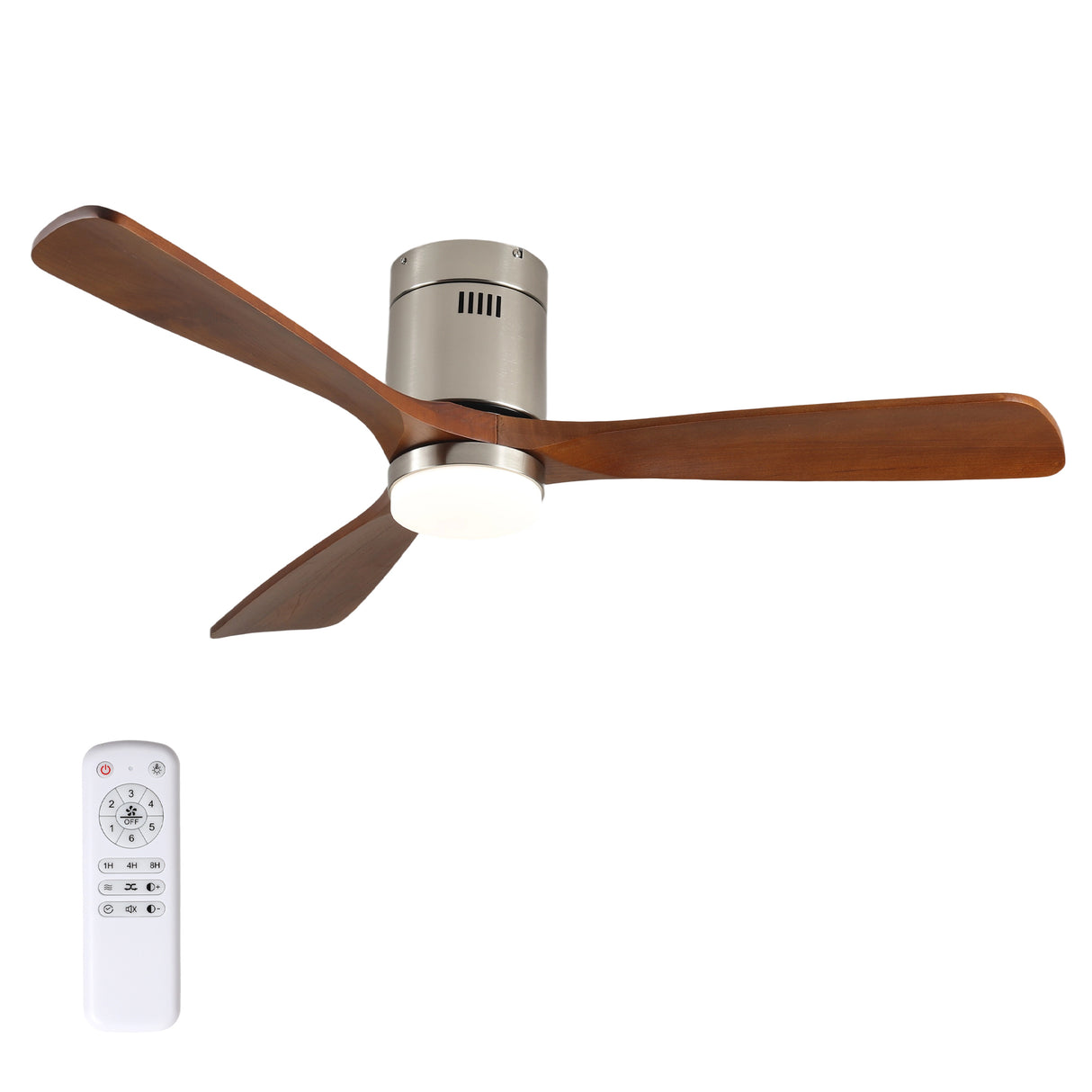 52-Inch Remote Control Reversible Airflow Ceiling Fan