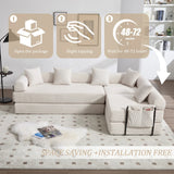 Convertible Corduroy Folding Memory Foam Sofa Bed - Omega Lifestyles