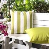 Outdoor Weather Resistant Lime Green Polyester Pillow 20x20 Inch - Omega Lifestyles