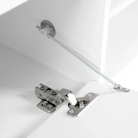 Modern App-Controlled LED Light White Marble TV Stand - Omega Lifestyles