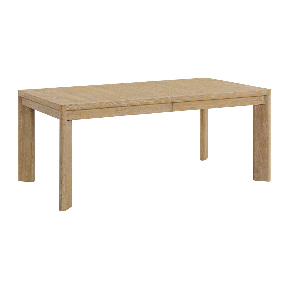 Solid Wood Contemporary Brown Leg Table 72-Inch Length