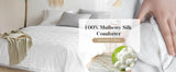 100 Percent Tussah Silk Breathable Cotton Comforter - Omega Lifestyles