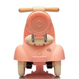 12V Pink Kids Ride-On Toddler Scooter With Remote Control - Omega Lifestyles