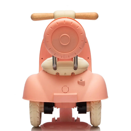 12V Pink Kids Ride-On Toddler Scooter With Remote Control - Omega Lifestyles
