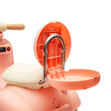 12V Pink Kids Ride-On Toddler Scooter With Remote Control - Omega Lifestyles
