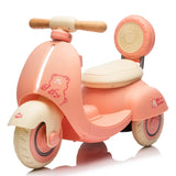 12V Pink Kids Ride-On Toddler Scooter With Remote Control - Omega Lifestyles