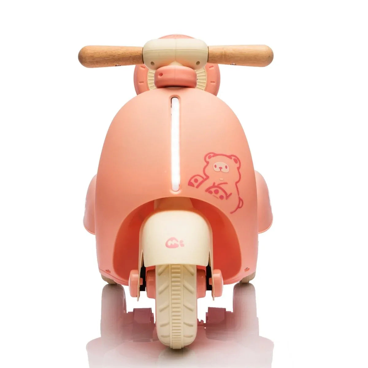 12V Pink Kids Ride-On Toddler Scooter With Remote Control - Omega Lifestyles