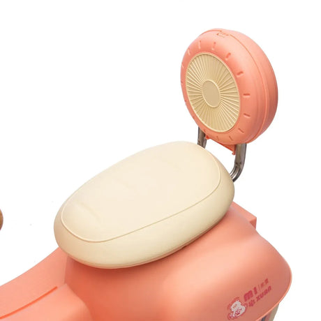 12V Pink Kids Ride-On Toddler Scooter With Remote Control - Omega Lifestyles