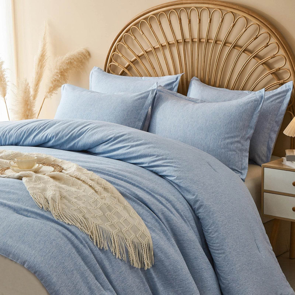 2-Piece Extra Soft Microfiber Comforter Bedding Set - Omega Lifestyles