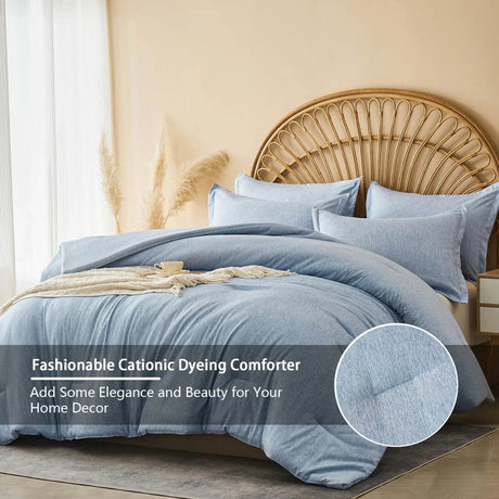 2-Piece Extra Soft Microfiber Comforter Bedding Set - Omega Lifestyles