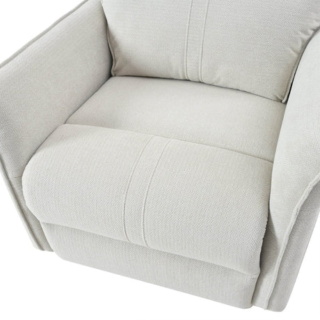 360 - Degree Swivel Medium - Soft Upholstered Recliner Chair - Calmora - Omega Lifestyles