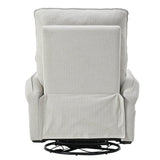 360 - Degree Swivel Medium - Soft Upholstered Recliner Chair - Calmora - Omega Lifestyles