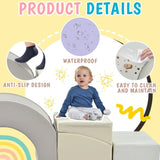 5-Piece Soft Foam Kids Climbing Blocks Playset - Omega Lifestyles