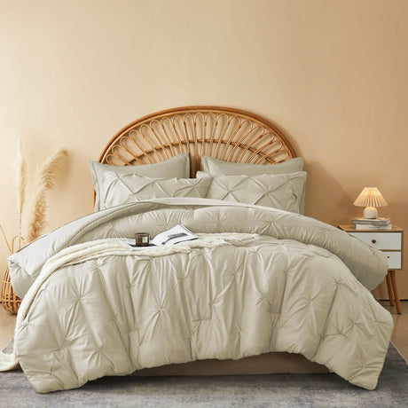 7-Piece Extra Soft Polyester Comforter Bedding Set - Sleep Galleria