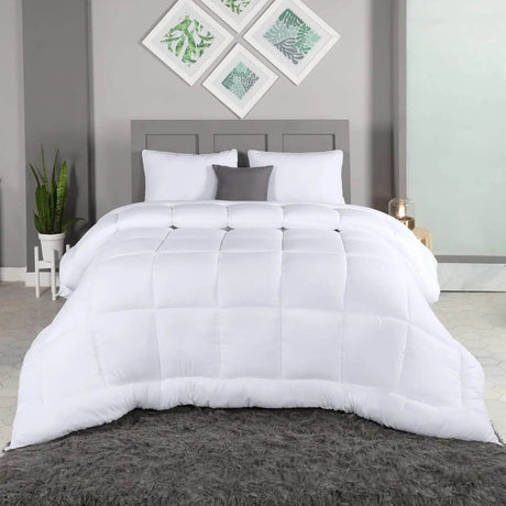 All-Season Microfiber Down Alternative Comforter - Omega Lifestyles