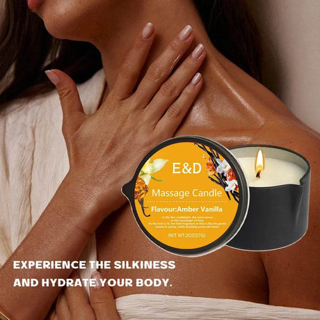 Aromatherapy Massage Oil Candle For Stress Relief - Sleep Galleria