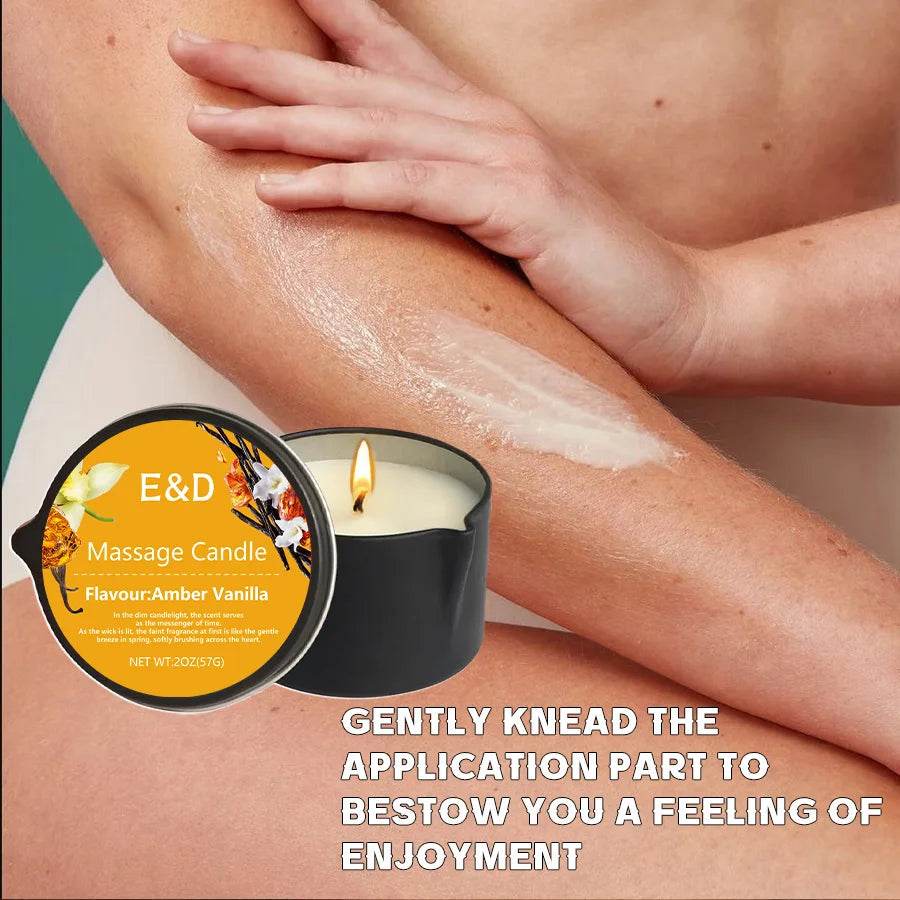 Aromatherapy Massage Oil Candle For Stress Relief - Sleep Galleria