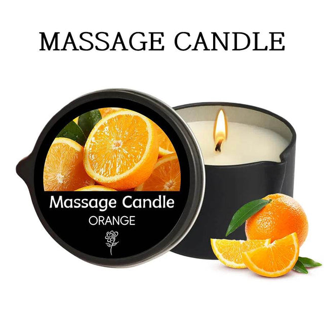 Aromatherapy Massage Oil Candle For Stress Relief - Omega Lifestyles