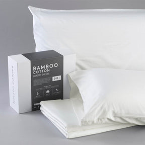 Cal King Bamboo Cotton Soft Smooth Sheet Set - Omega Lifestyles