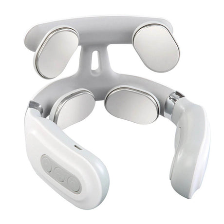 Cordless Neck Massager With 16 Modes Pulse Heating - Sleep Galleria