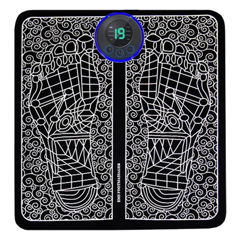 Electric Foot Massage Pad With Adjustable Intensities - Sleep Galleria