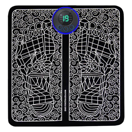 Electric Foot Massage Pad With Adjustable Intensities - Sleep Galleria
