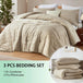 Extra Soft 3-Piece Microfiber Quilt And Pillowcase Set - Sleep Galleria