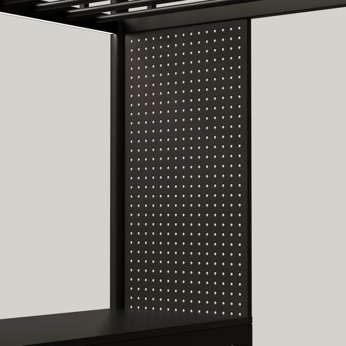 Full Size Metal Wood Bunk Bed With LED Light And Desk - Omega Lifestyles