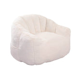 High-Density Foam Faux Fur Beanbag Chair - Omega Lifestyles