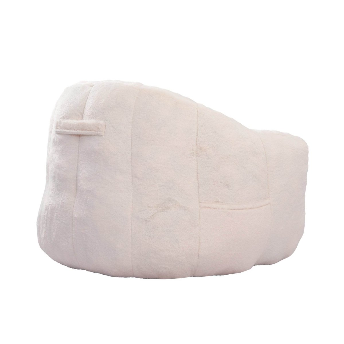 High-Density Foam Faux Fur Beanbag Chair - Omega Lifestyles