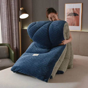 High Density Lamb Wool Soft Warm Blanket - Omega Lifestyles