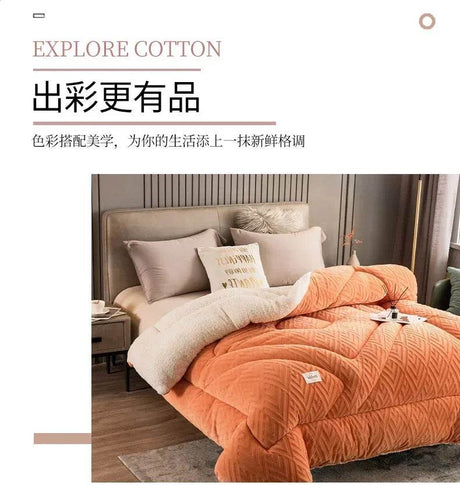 High Density Lamb Wool Soft Warm Blanket - Sleep Galleria