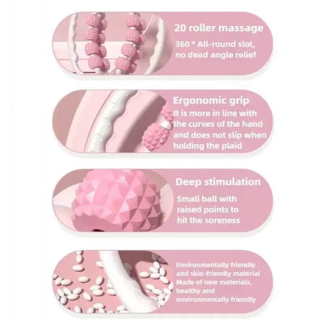 Leg Massage Roller With 360-Degree Rotating Rollers - Omega Lifestyles