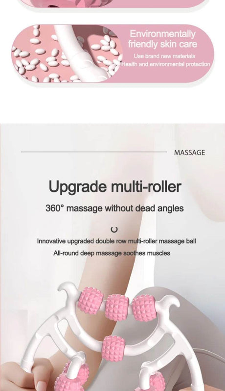 Leg Massage Roller With 360-Degree Rotating Rollers - Omega Lifestyles