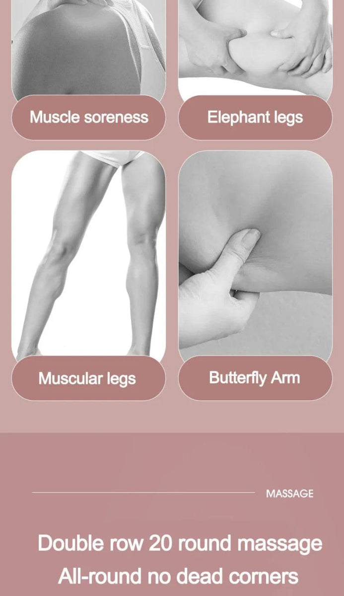 Leg Massage Roller With 360-Degree Rotating Rollers - Omega Lifestyles