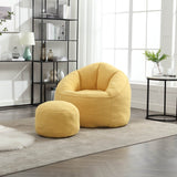 Microfiber Foam Filled Bean Bag Chair - Sleep Galleria