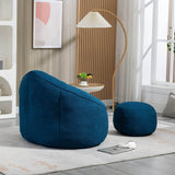 Microfiber Foam Filled Bean Bag Chair - Sleep Galleria