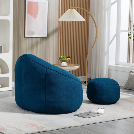 Microfiber Foam Filled Bean Bag Chair - Sleep Galleria