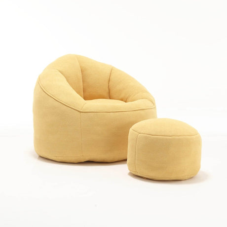 Microfiber Foam Filled Bean Bag Chair - Sleep Galleria