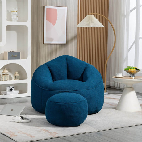 Microfiber Foam Filled Bean Bag Chair - Sleep Galleria