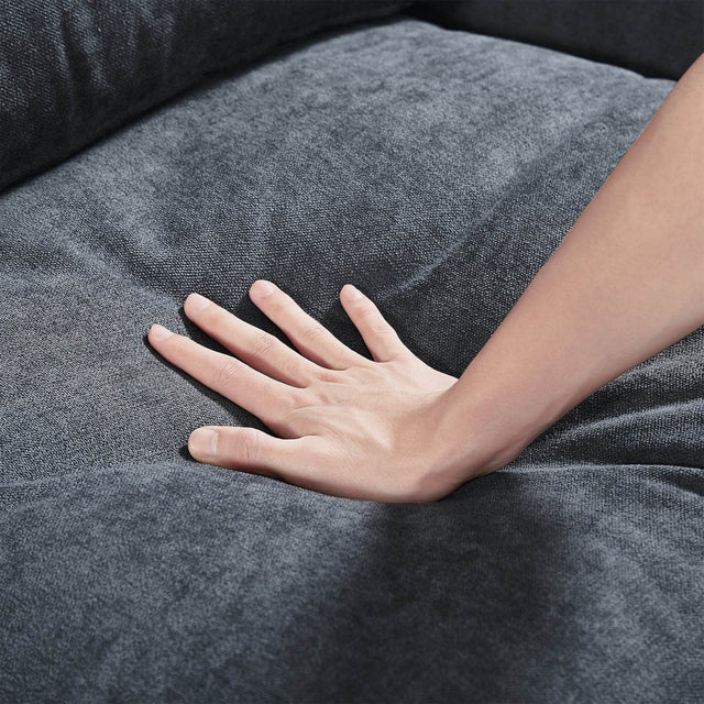 Modern Feather Filled Sectional Sofa - Omega Lifestyles