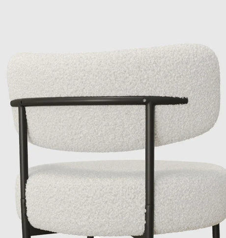 Modern Glass Dining Table Set With Teddy Velvet Chairs - Omega Lifestyles