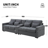 Modern Multifunctional Upholstered Sofa - Omega Lifestyles
