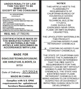 Modern Multifunctional Upholstered Sofa - Omega Lifestyles