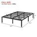 Modern Reinforced Steel No Box Spring Bed Frame - Omega Lifestyles