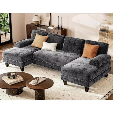 Modern U-Shaped Sectional Living Room Sofa - Omega Lifestyles