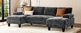 Modern U-Shaped Sectional Living Room Sofa - Omega Lifestyles