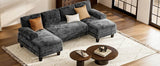 Modern U-Shaped Sectional Living Room Sofa - Omega Lifestyles