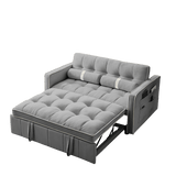 Multifunctional Velvet Pull-Out Sofa Bed - Sleep Galleria